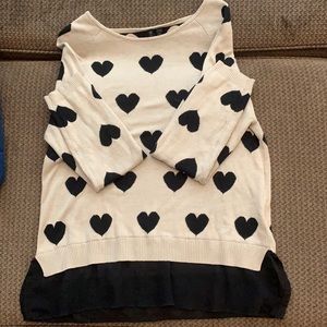 Heart sweater